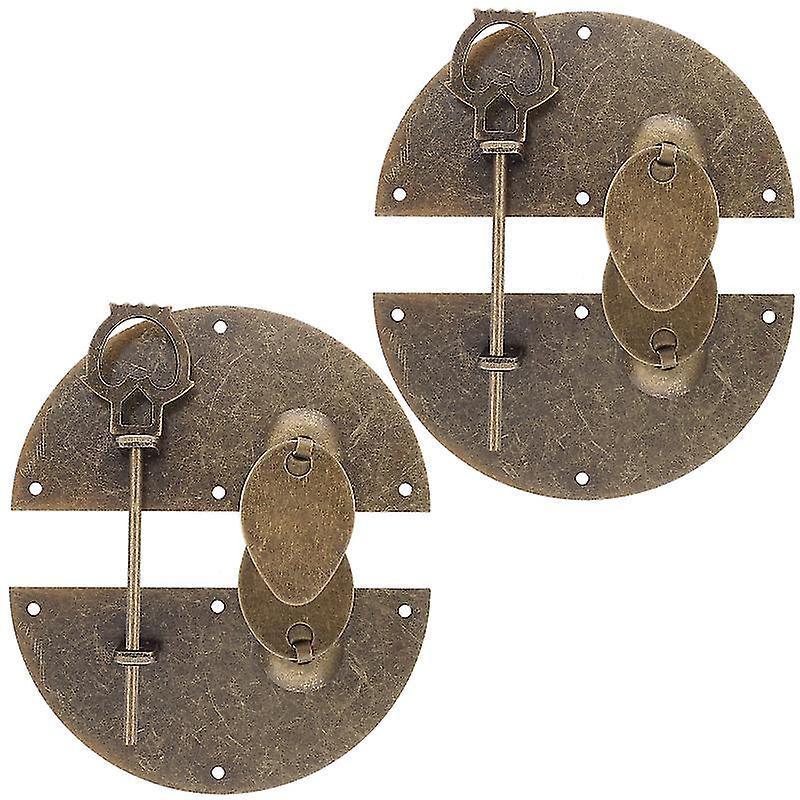 2pcs Jewelry Case Buckles