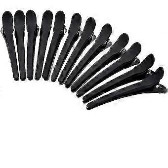 12pcs Combi-clip Hair Clips Hair Clips Hair Clip Hair Clip Compartment Clips Hair Clips Hair Clips Combi Made Of Plastic Black