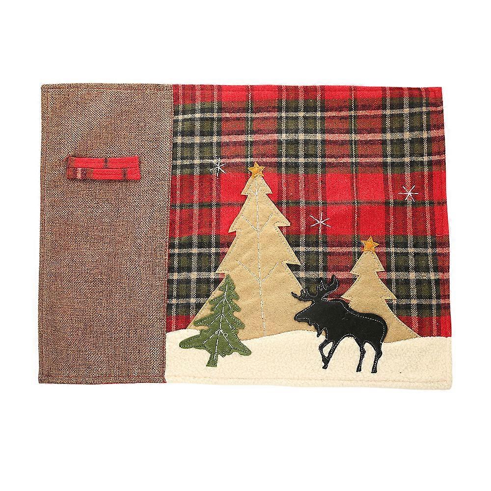 Table Mat, Christmas Placemat, Non-fading for BBQ Gift