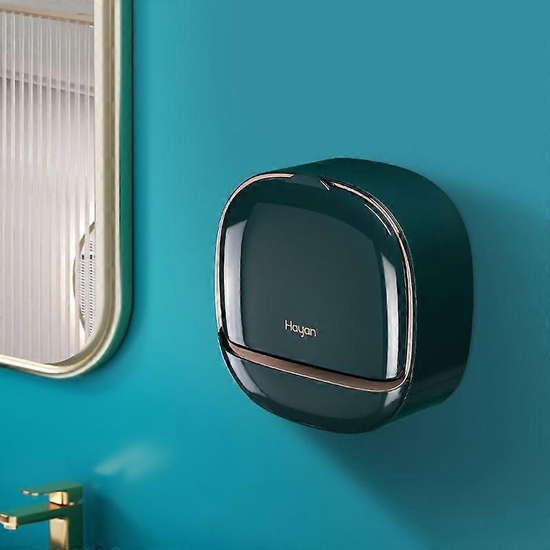 バスルームドレンソープボックス壁掛けABSソープボックス蓋付き防水ソープディッシュ収納ボックステーブルウォー