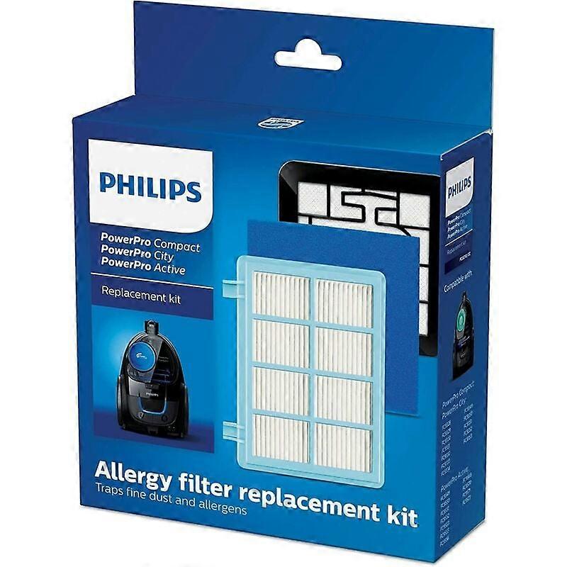 Philips FC8010/02 Kit de filtres pour Aspirateur traineau PowerPro Compact et Active