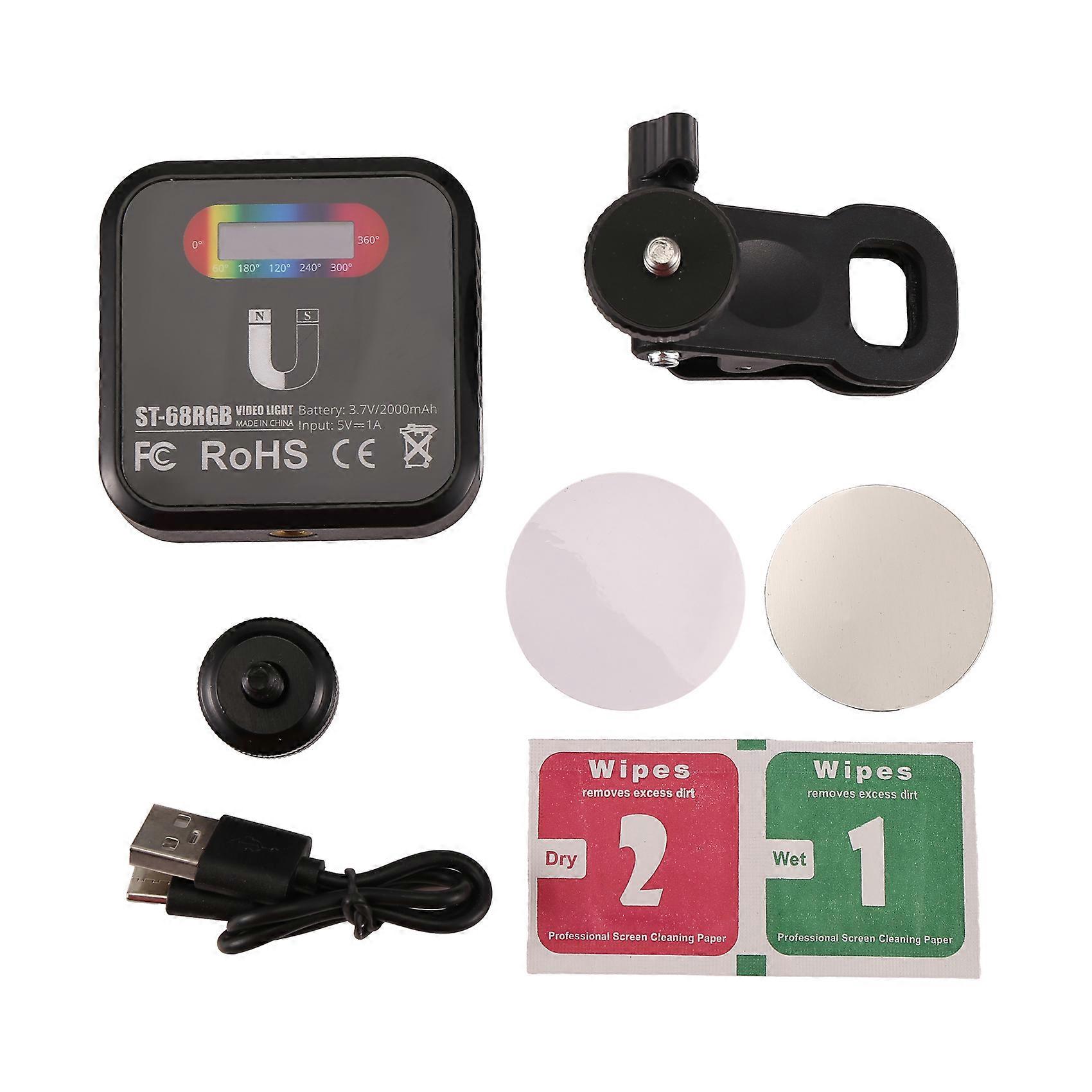 2500-9000K Color Temperature Fill Light CRI95+ Direct Lighting 68 LED Camera Beauty Light Vlog Video Lights