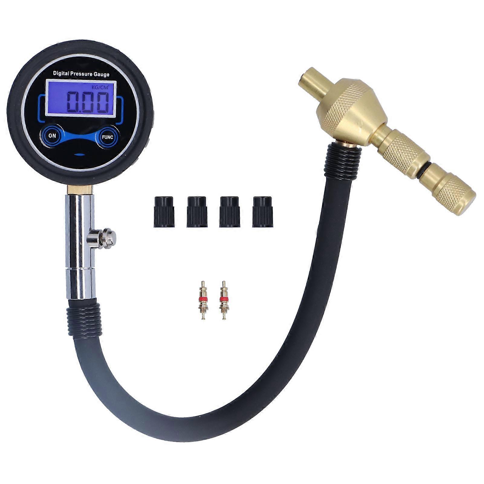 Car Tire Pressure Gauge Digital Tester Lcd Display Multifunctional High Precision Auto Repair Maintenance