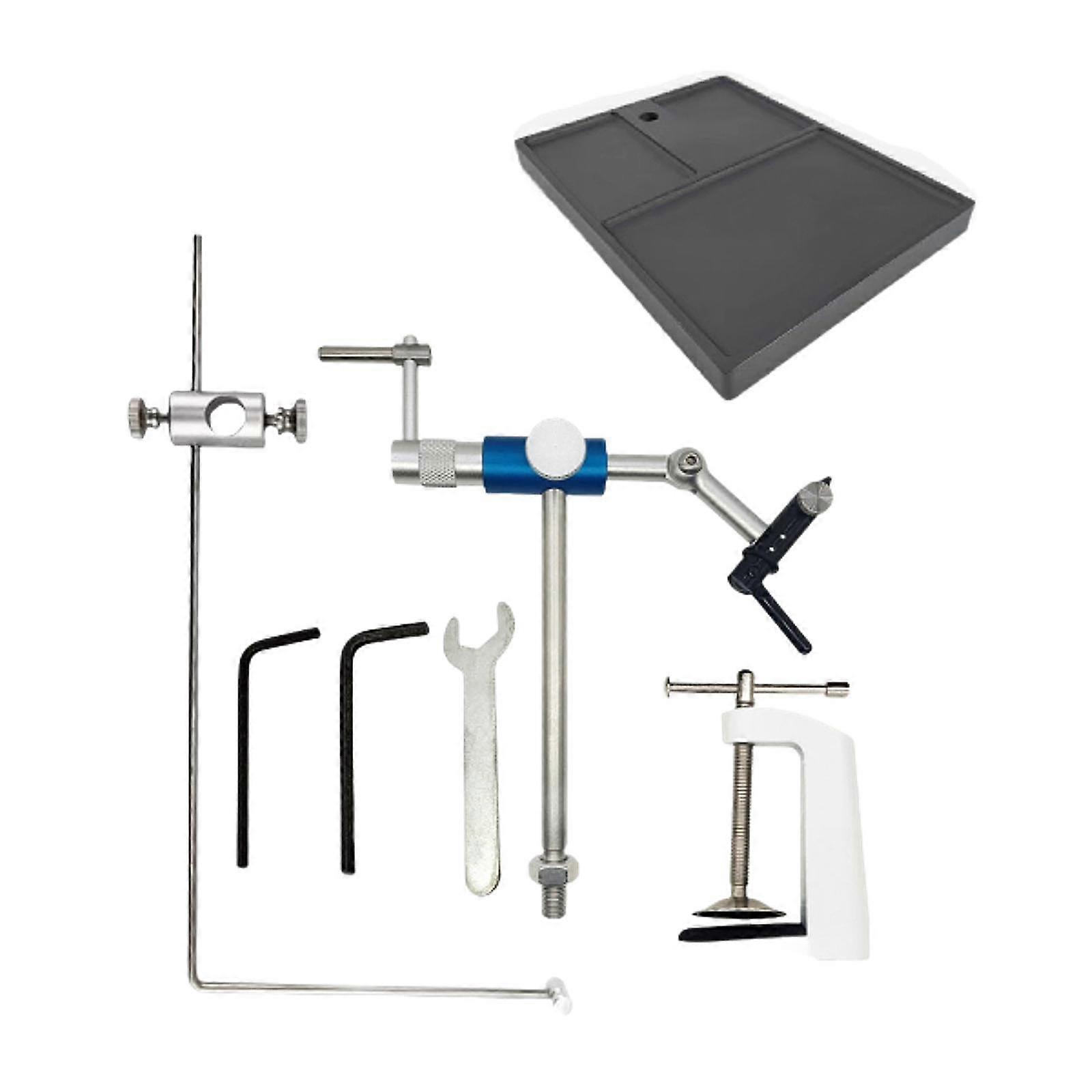 Fly Tying Vise Device Lures Making Rotary Tying Flies Desktop Fly Tying Vise