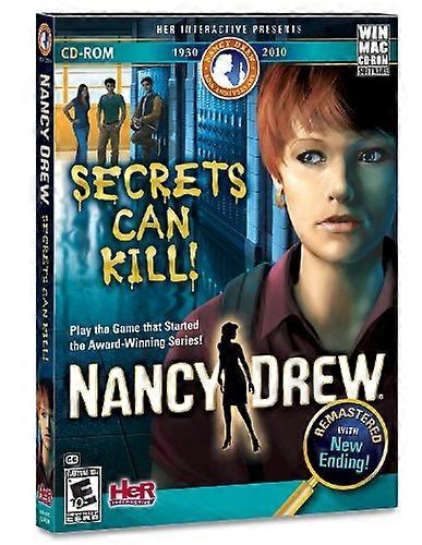 Nancy Drew Secrets Can Kill - Remastered (Win  Mac CD-Rom) - Mac - PAL - New & Sealed