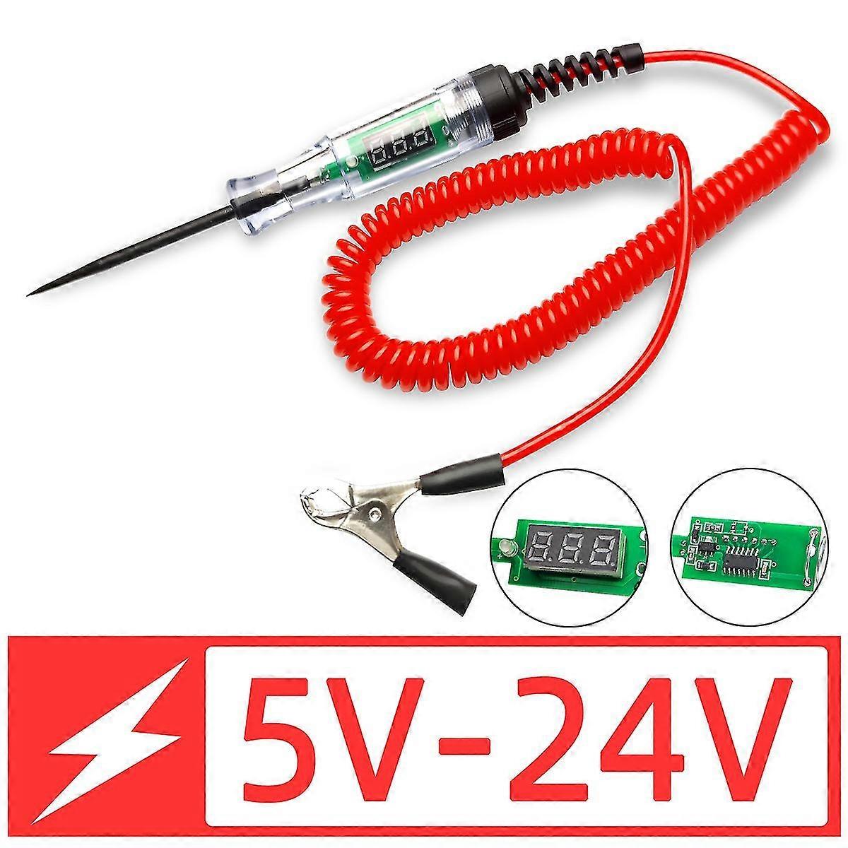 Max 90v Auto Circuit Tester Truck Voltage Tester Circuit Auto Circuit Tester Auto Diagnostic Probe T