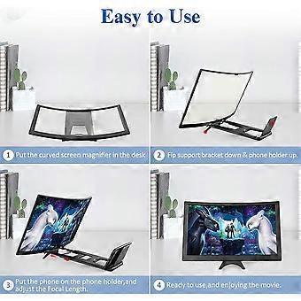 3D拡大スクリーン拡大鏡 スクリーンフォンプロジェクタースマートフォン用 Amazon.co.jp: 3Dスクリーン拡大鏡スマートフォン虫眼鏡立体投影