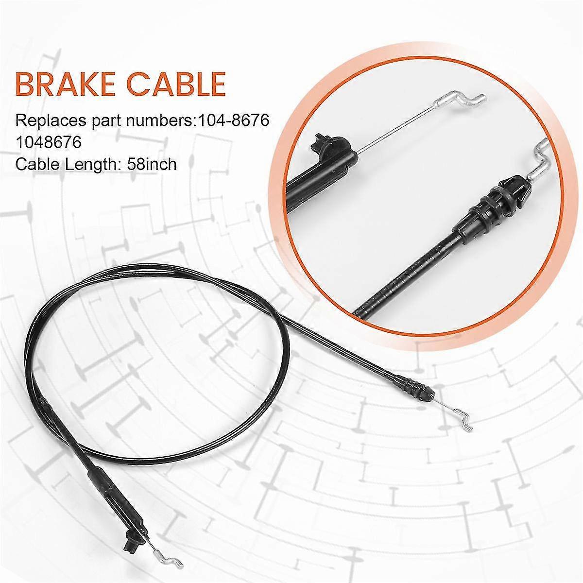 Stens Brake Stop Cable 104-8677 – Fits Toro Recycler 20072A 20094 20636 20990 20995