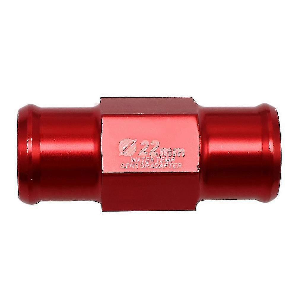 18/22mm Universal Motorcycle Water Temperature Sensor Hose Adapter With 2 Clamps Jikaix