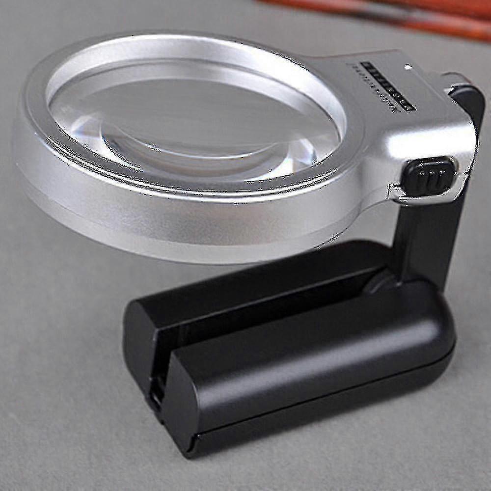 16x30mm Fällbart stativ Smycken lupp W / Led Ljus