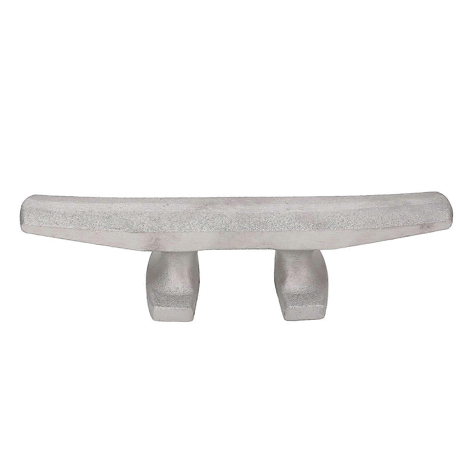 10in Rust Proof Aluminum Marine Boat Dock Cleat for Canoe Kayak with Slip Resistant and Glossy Surface