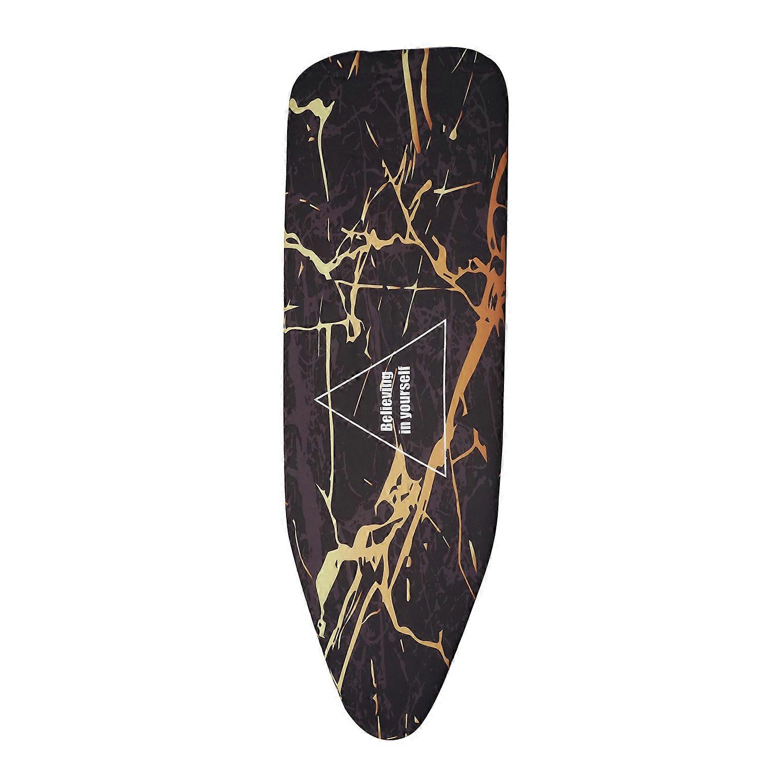 140x49CM Fabric Marbling Ironing Board Cover Protective Press Iron Folding for Ironing Cloth Guard