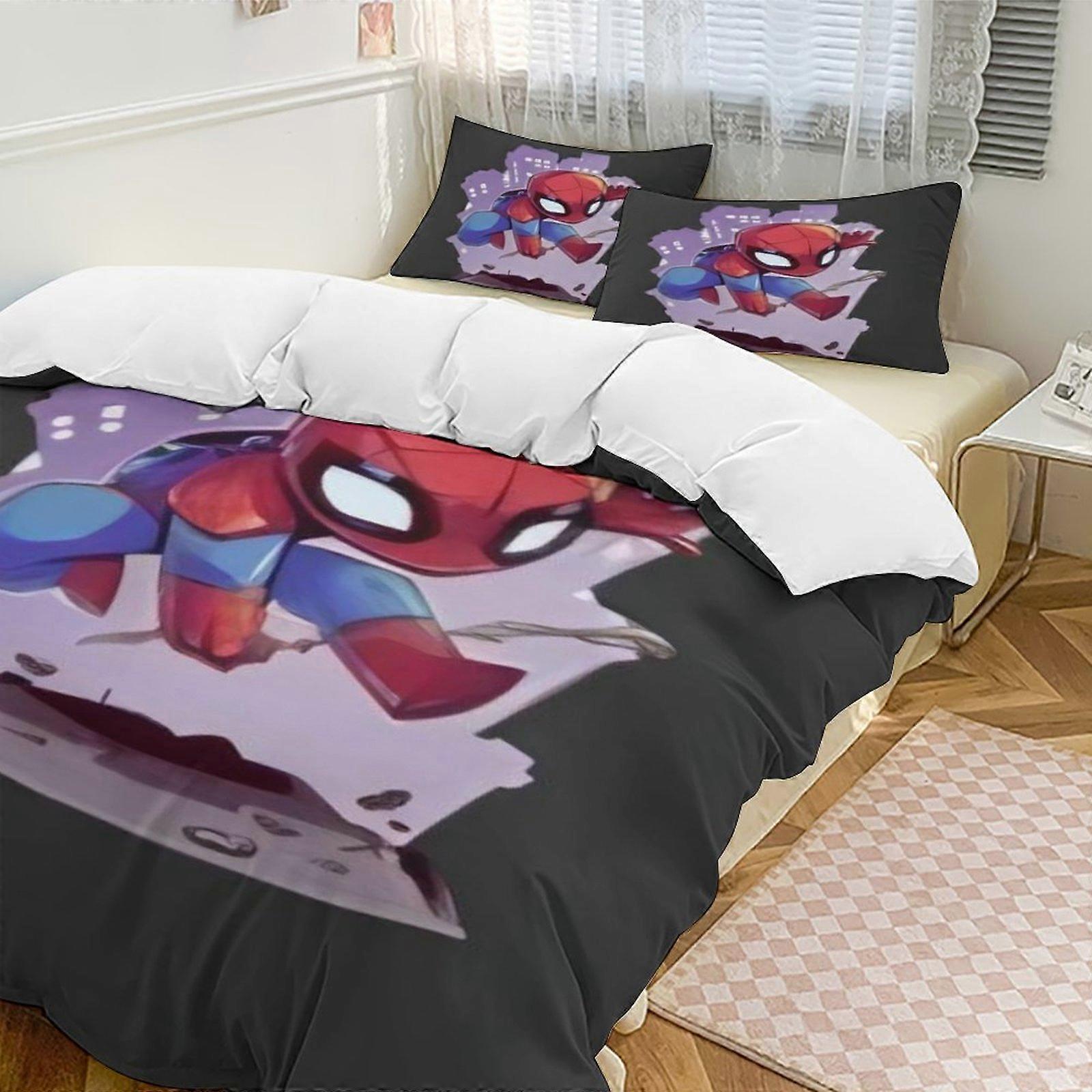 v736 Spider Man Crawl 3-Piece Twin Bed Set  io736