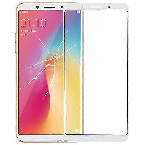 For OPPO A73 Front Screen Outer Glass Lens