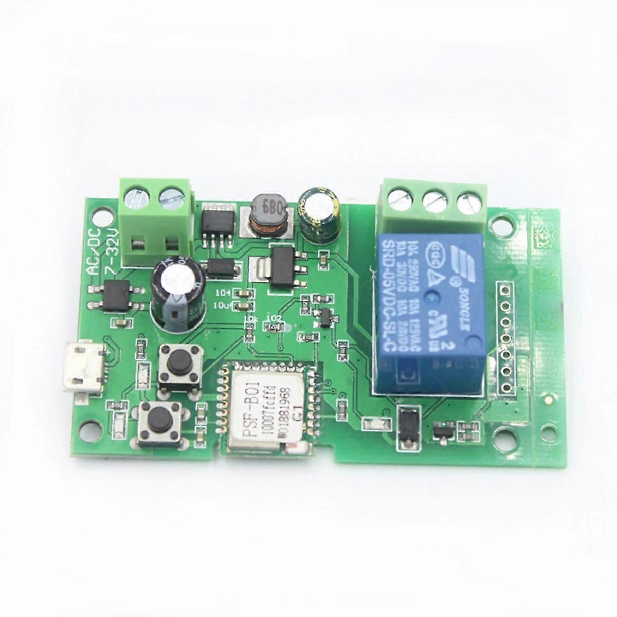 DC 5V Click the Self-Locking Module Smart Wifi Switch Relay Timer Wireless Remote Controler Alexa Google home