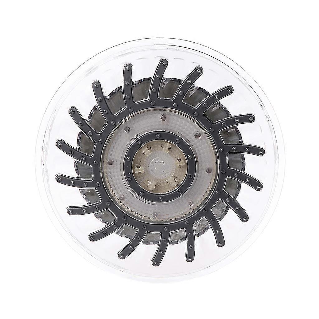 8" Bathroom 7 Colors Automatic Led Light Changing Round Top Shower For Head Bath