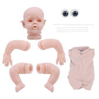 12 Inch Vinyl Reborn Doll Kits DIY Unpainted Reborn Baby Doll Mold