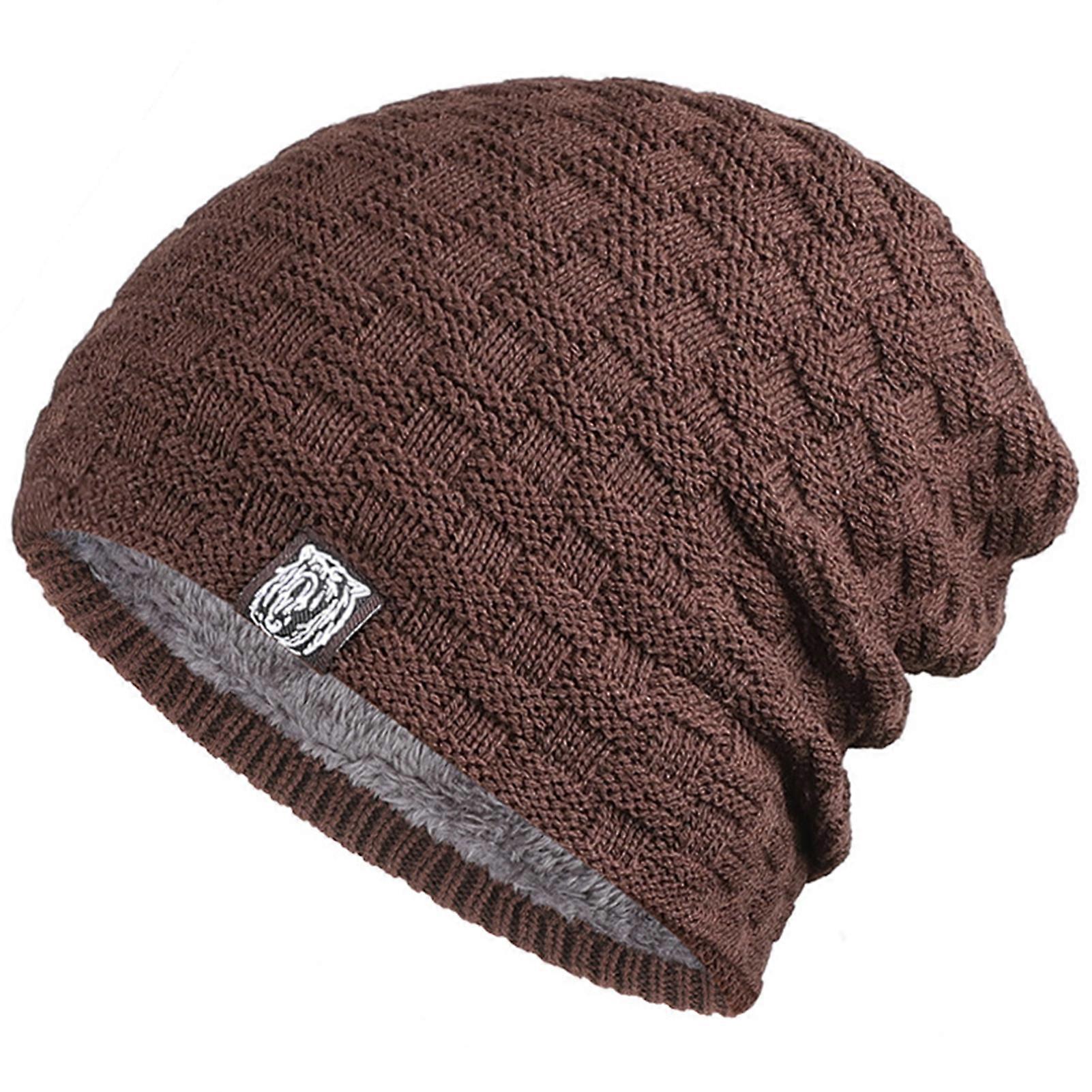Cold-proof Warm Piles Hat Cold-proof Thicken Ear Protector Cap for Indoor Outdoor