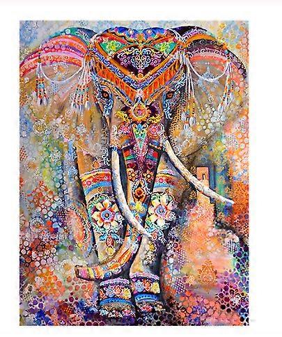 Diamond Painting-Elephant
