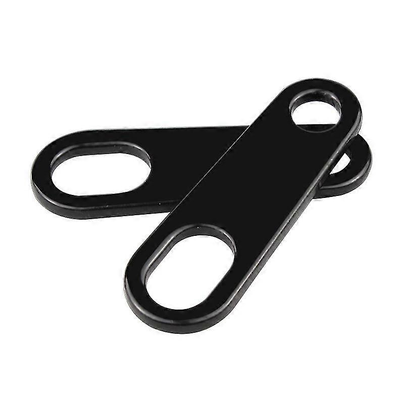 Motorcycle Turn Signal Bracket Indicator Light Lamp Holder Retro Shock Bracket(5pairs, Black)