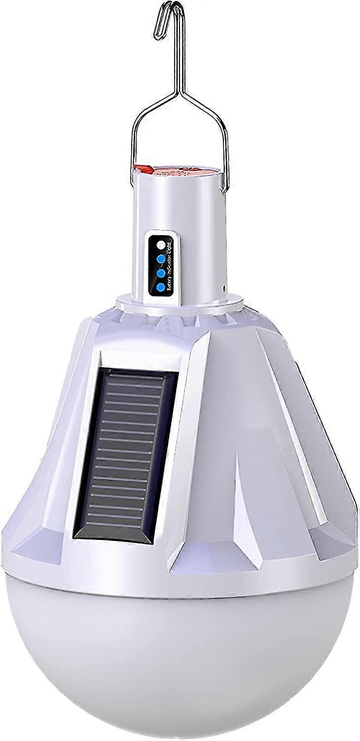 Solar Led Bulb Rechargeable By Usb