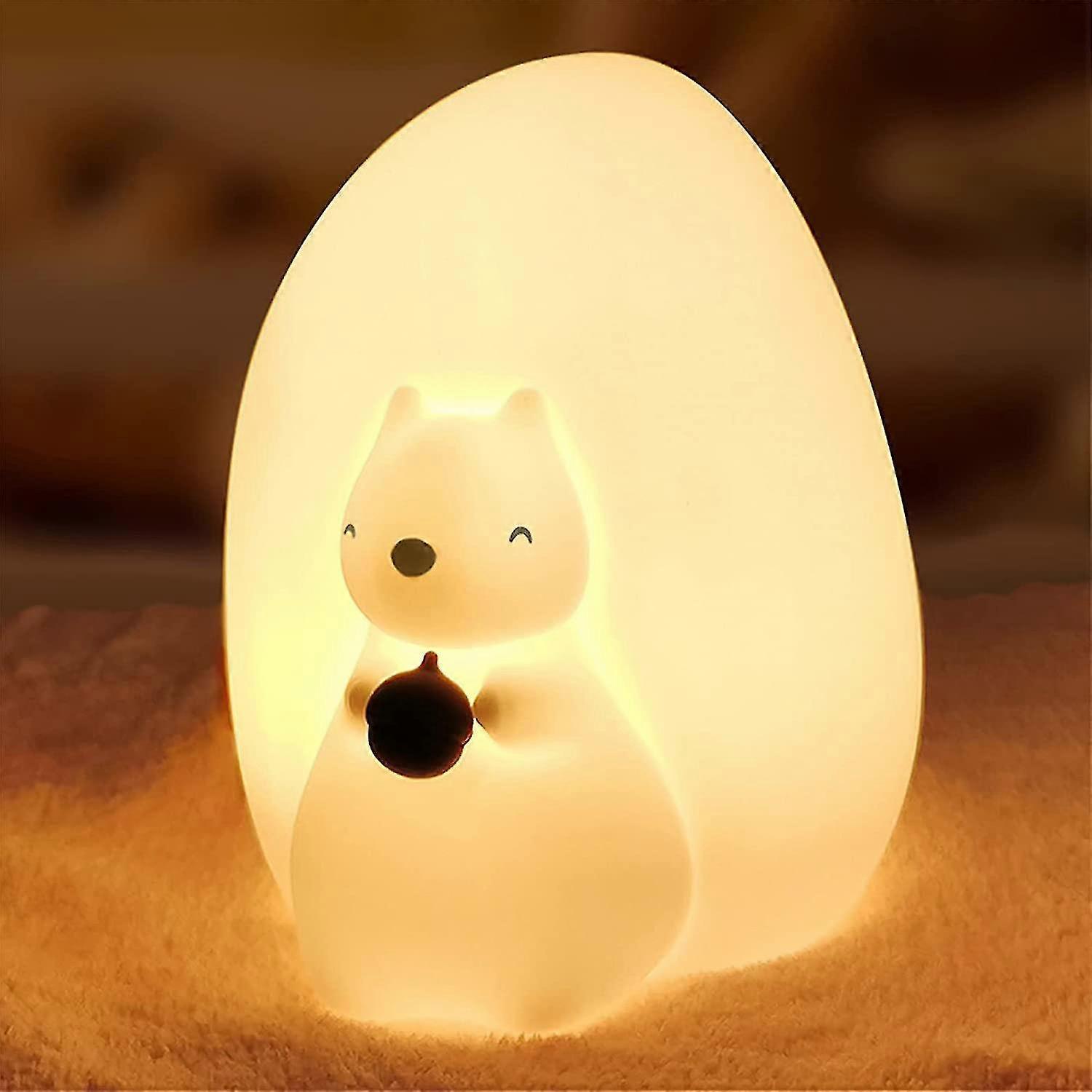 Cute Baby Night Light, Squirrel
