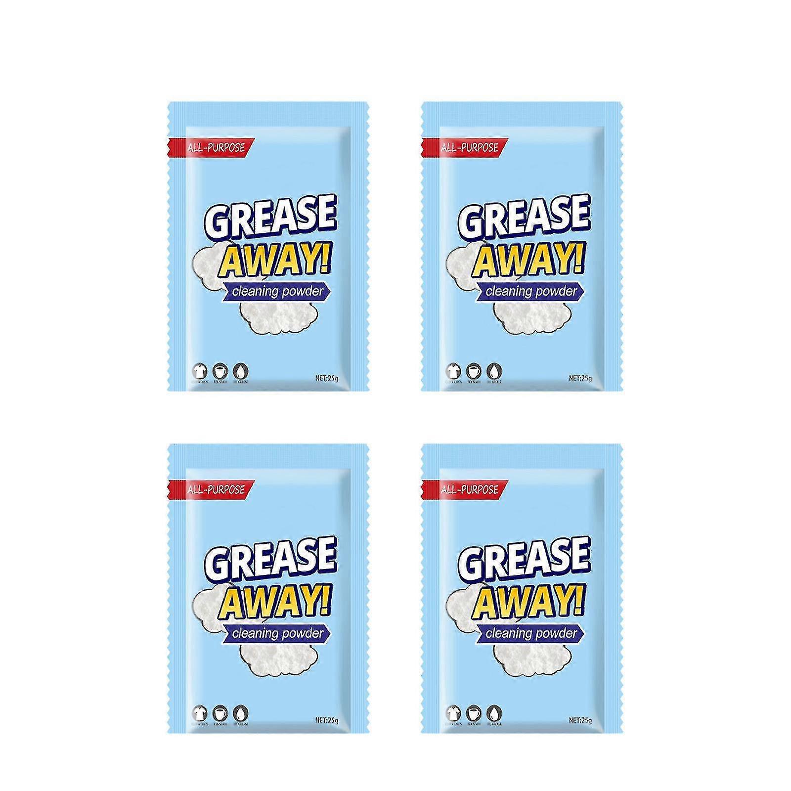 4pcs Kitchen Stain Remover Powder Cleaner GuanGuan