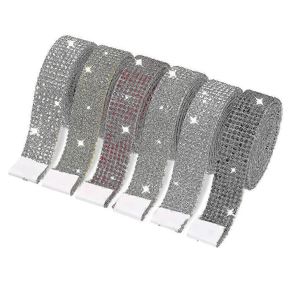 6 Rolls Self Adhesive Diy Decoration Gem Sticker