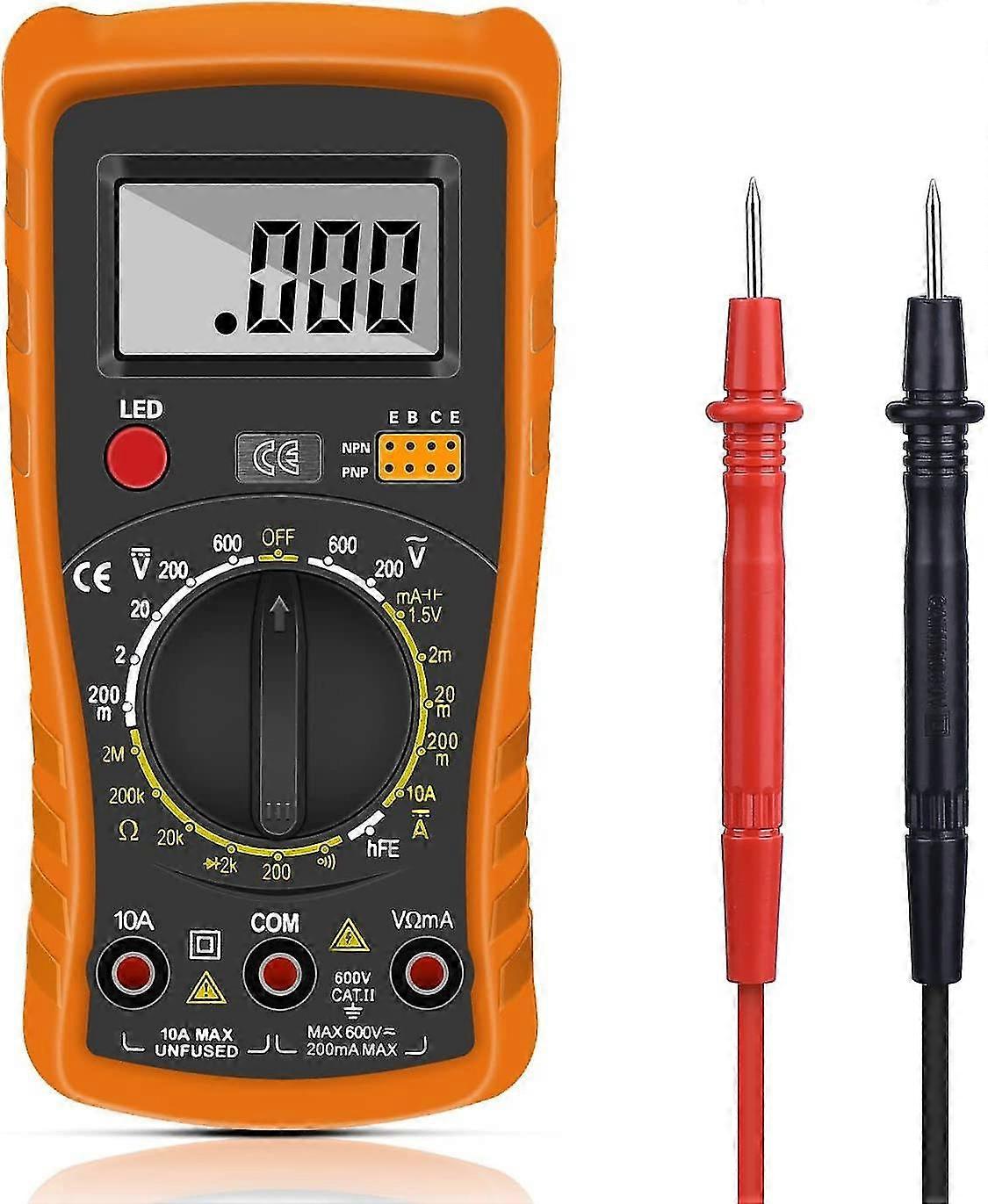 Digital Multimeter,digital Automatic Multimeter,professional Electrical Tester,voltmeter/resistance/continuity/diodes Apply To Laboratories, Factories
