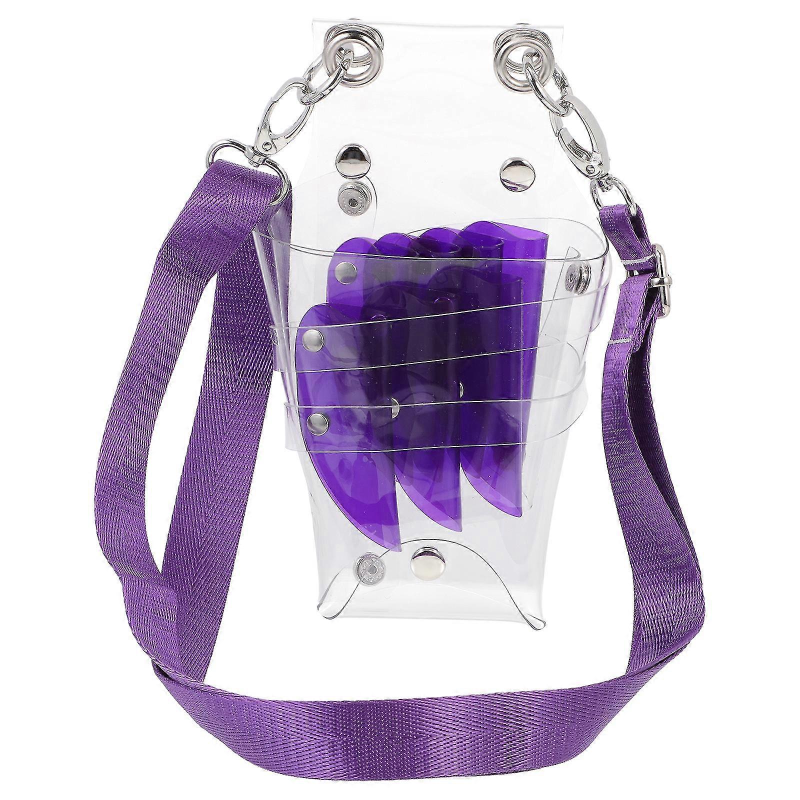 Salon Barber Scissors Pouch Purple