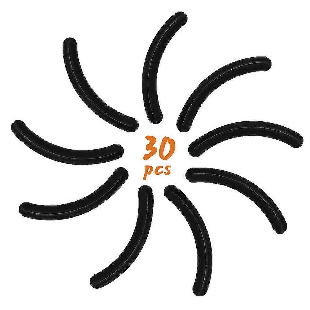 Curler Refills Eyelash Curler Refill Pads Replacement Eyelash Curler Pads for Universal Eyelash Curler,30 Pieces,Black