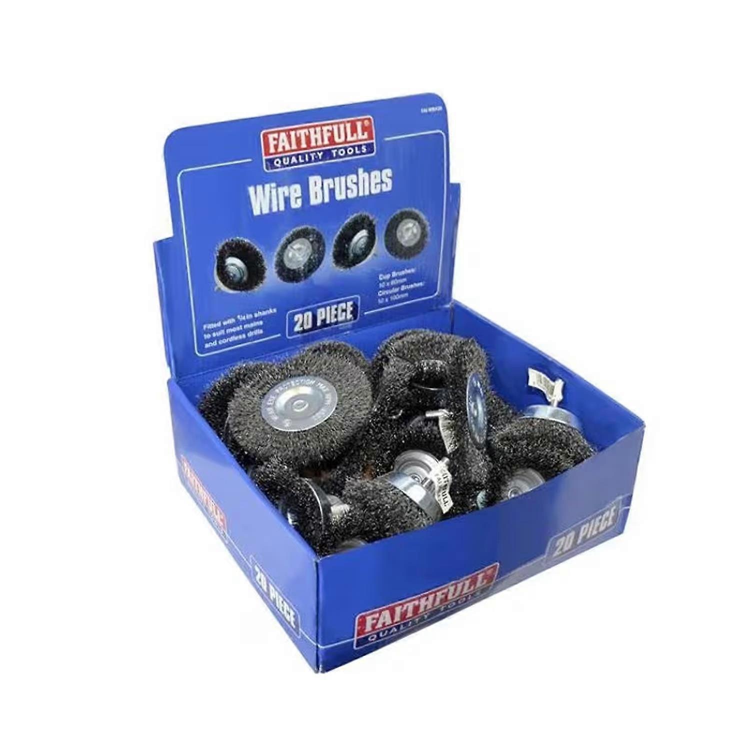 Wire Brush Assortment 20 Piece