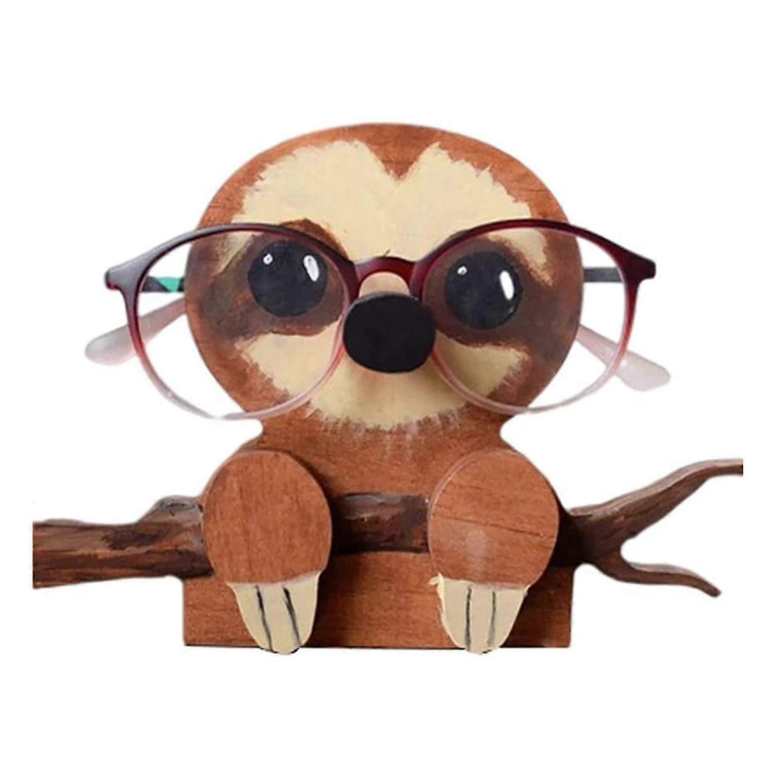 מחזיק מחזה חדש משקפי בעלי חיים מסגרת כלב מחזיק משקפיים מעץ מעמד תצוגה