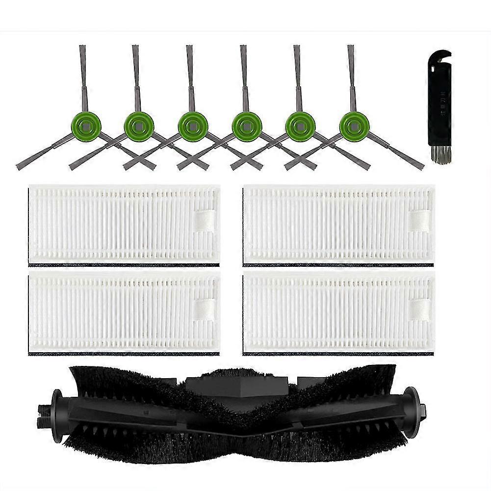 12 Pcs Main Brush Side Brush Hepa Filter Replacement For Thamtu G11