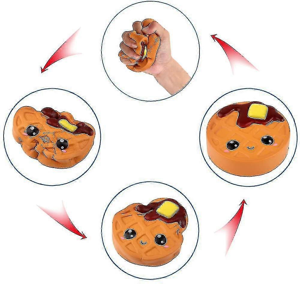 Guoguo Chocolate Cookie Squishing Kid Toys