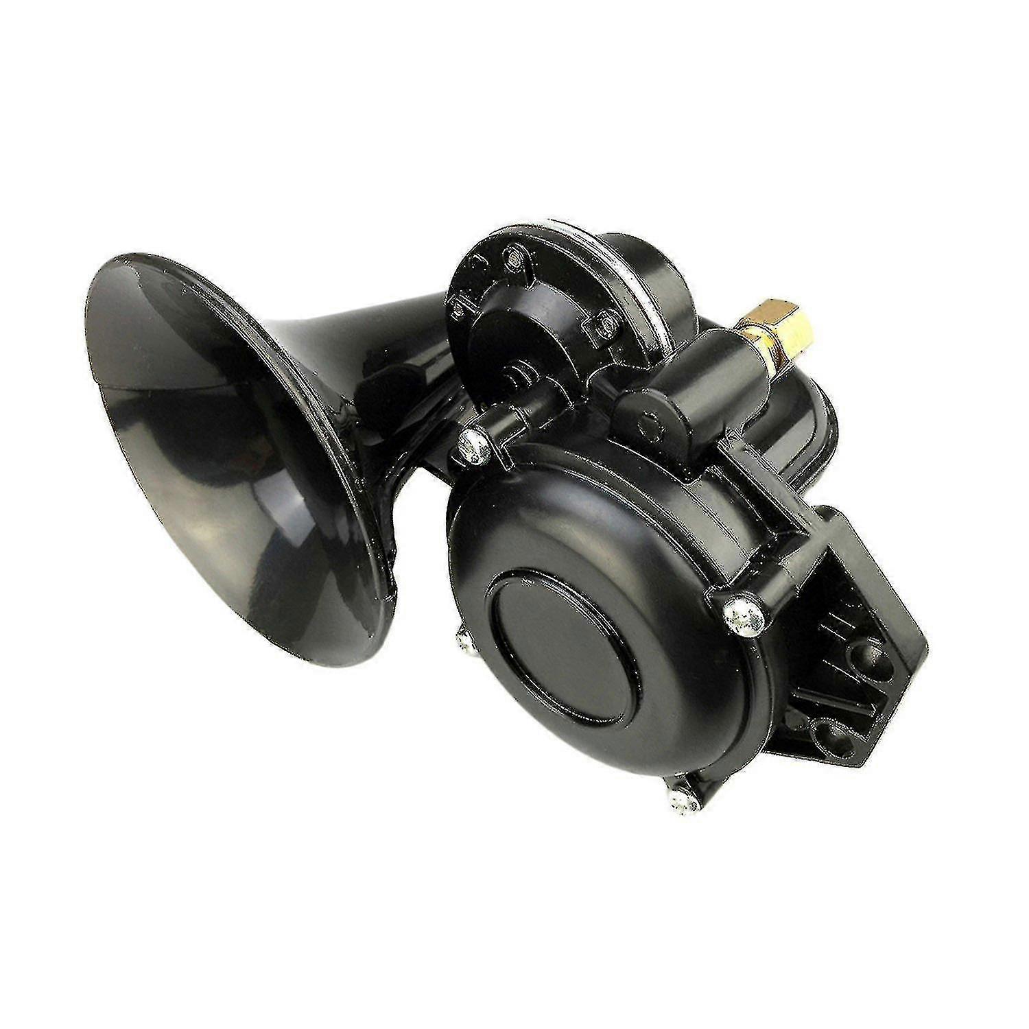 12V / 24V 120Dbラウドシングルトランペットカタツムリエアホーンサイレン防水スピーカーユニバーサル