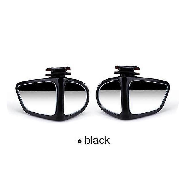 360 Degree HD Car Blind Spot Mirror Rotatable Adjustable 2 Side Wide Angle Exterior Automobile Rear View Mirror Parking Mirror