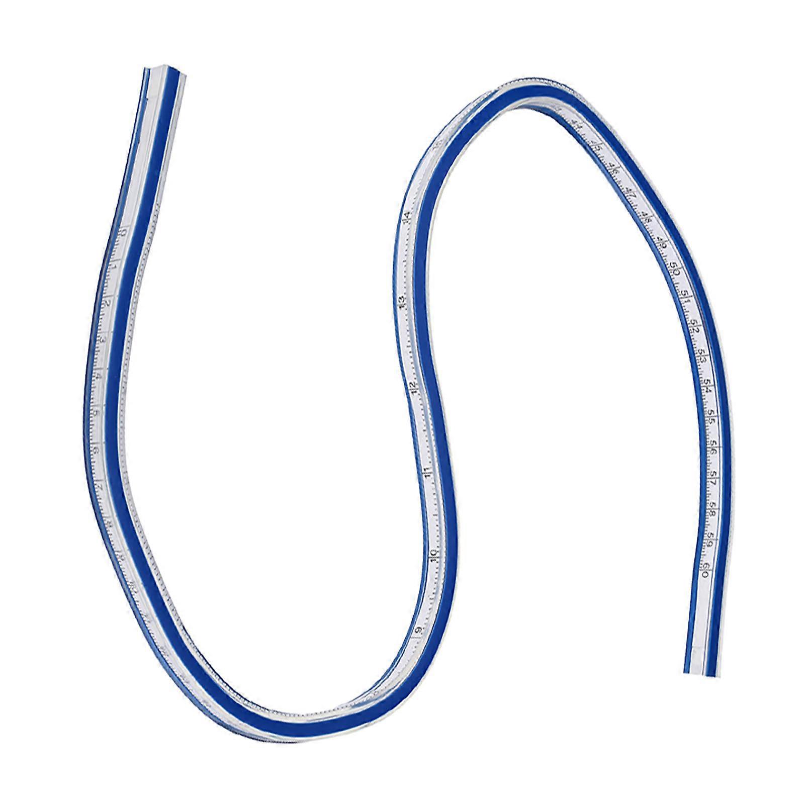 Flexible Curve Ruler for Drawing, Painting, Graphics, Garment Design - 60cm