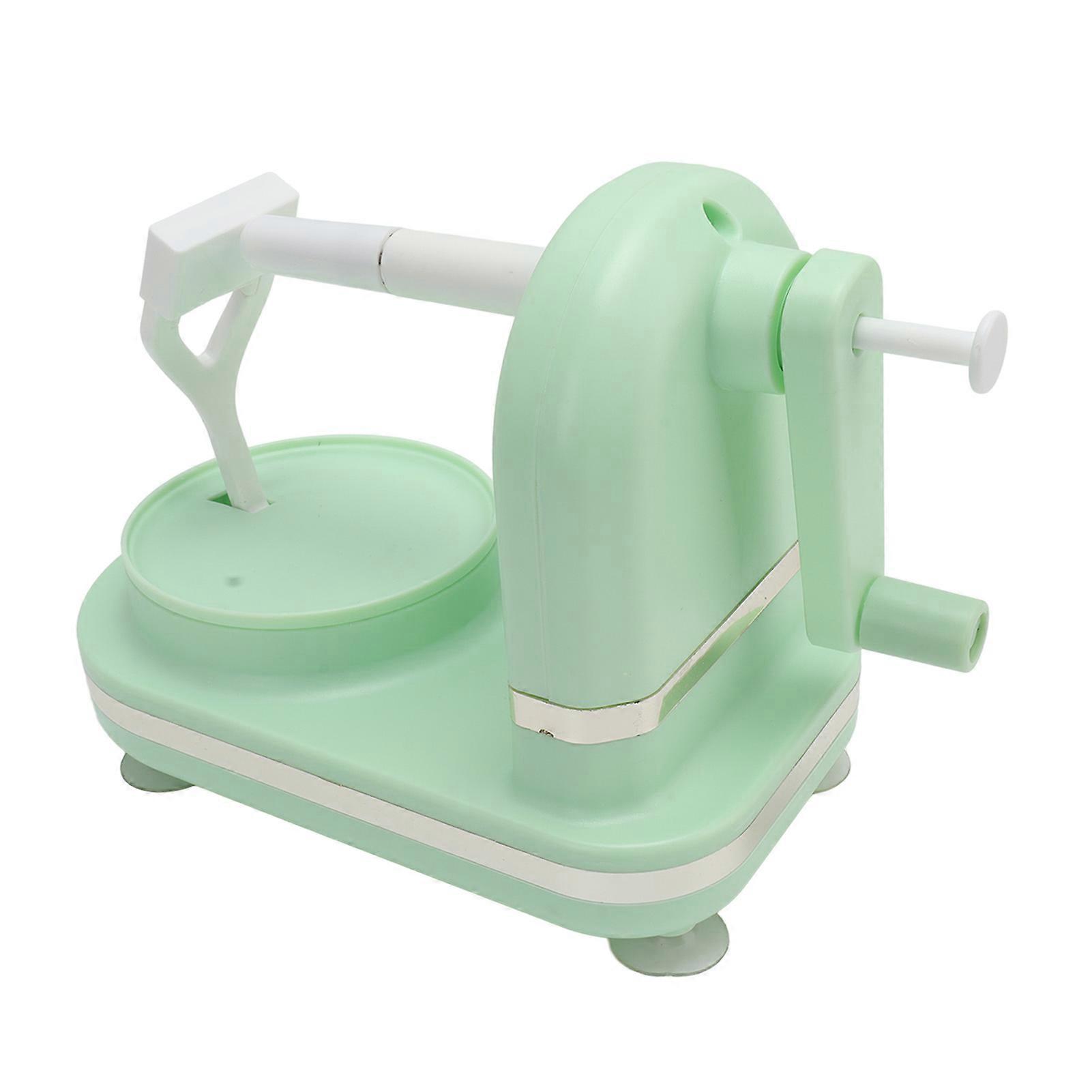 Fruit Peeling Tool Automatic Hand Cranking Multifunctional Peeler for Home Kitchen