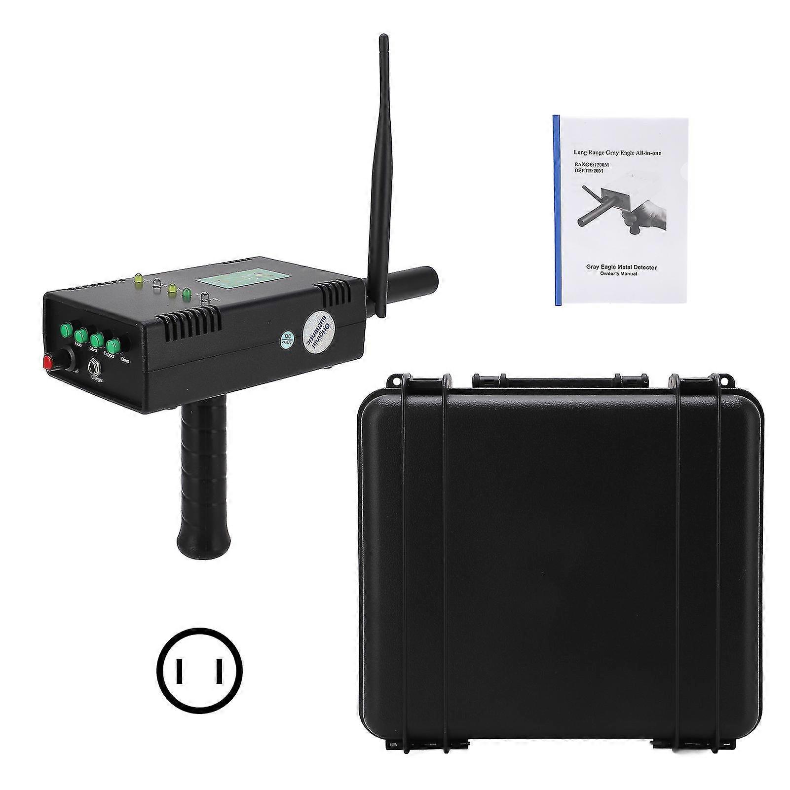 High Sensitivity Long Range Handheld Metal Detector - Underground Treasure Locator