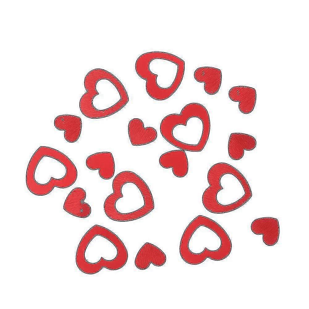 15g Romantic Atmosphere Heart Shapes Party Supplies Table Confetti Glitter Riilq
