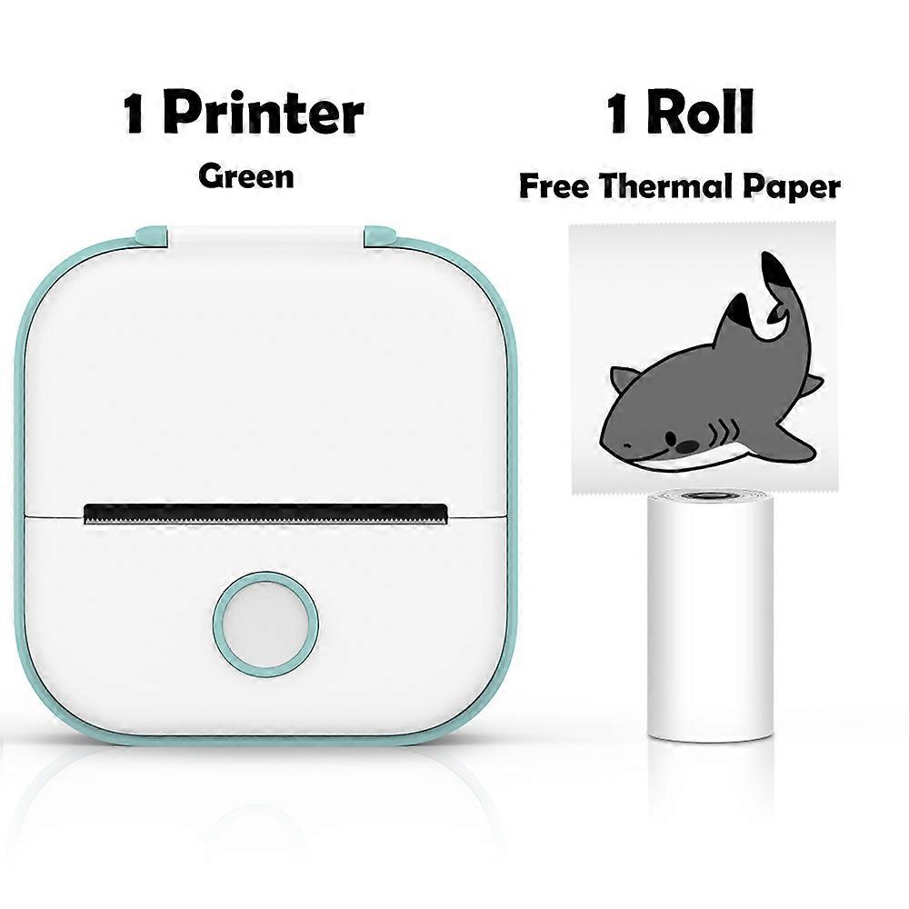 Thermal Paper for T02/M02X Portable Printer Self-adheisve Labels Sticky Fit DIY Photo Texts Study Notes 53mm Printing
