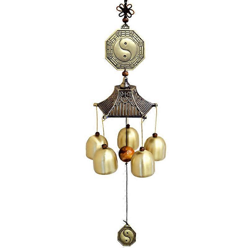 ZRUXE Feng Shui Wind Chime -bagua