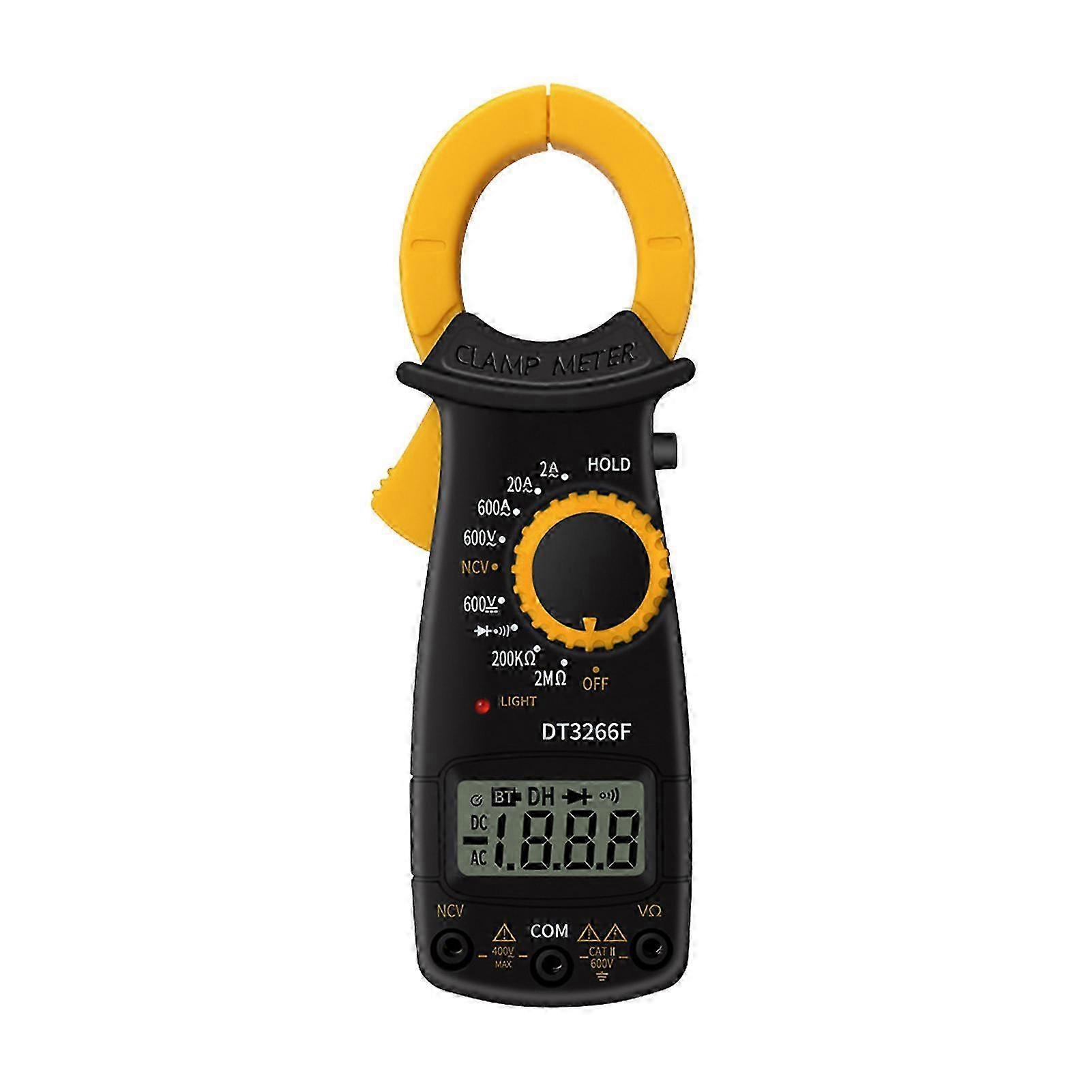 Digital Clamp Meter Multimeter Handheld AC DC Voltage Current Voltmeter Diode Resistance Non-contact Fire Wire Identification