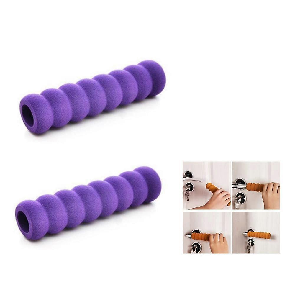 10pcs Purple Door Handle Protective Cover