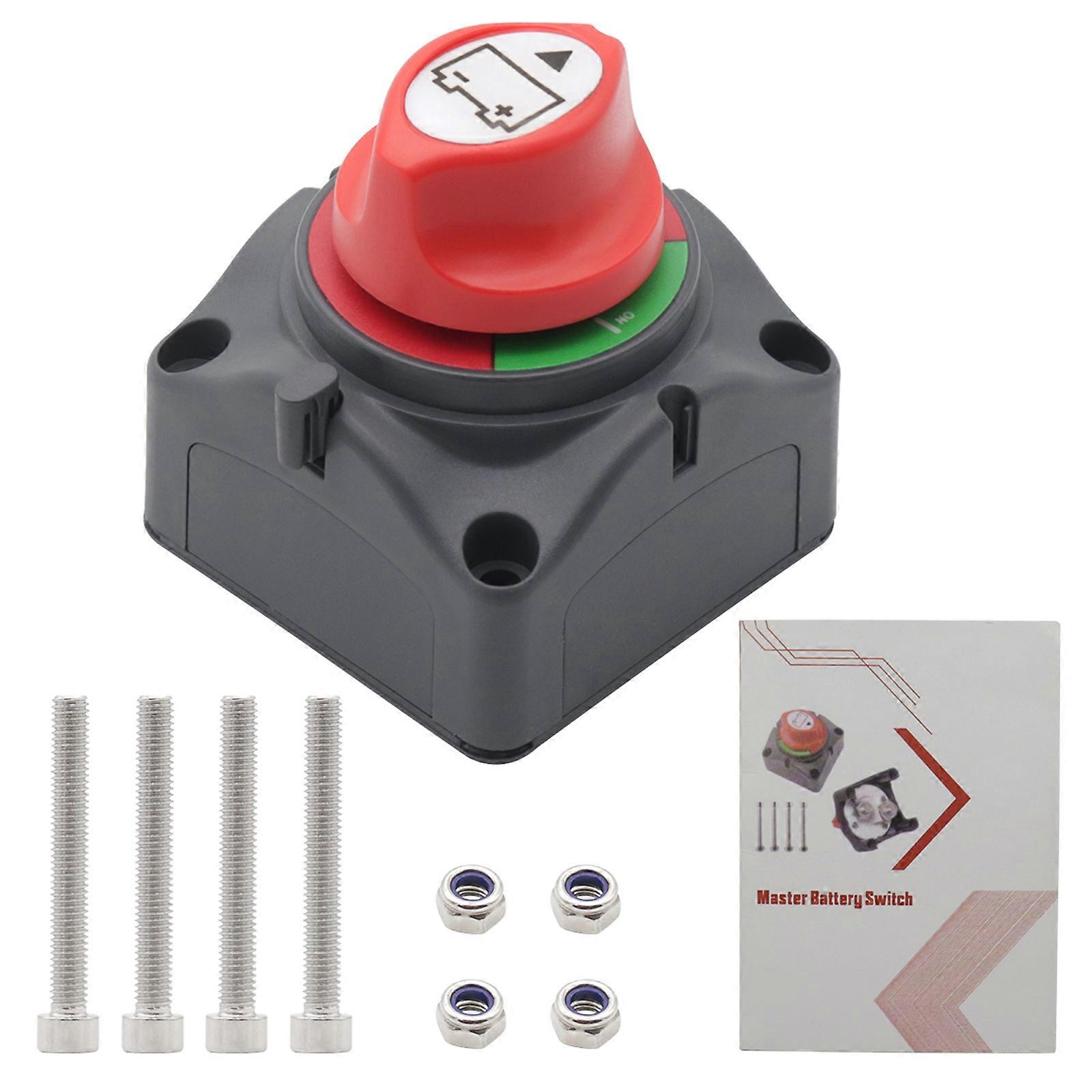 Battery Switch Power Cut On/Off Master Disconnect Isolator Car Vehicle RV Boat