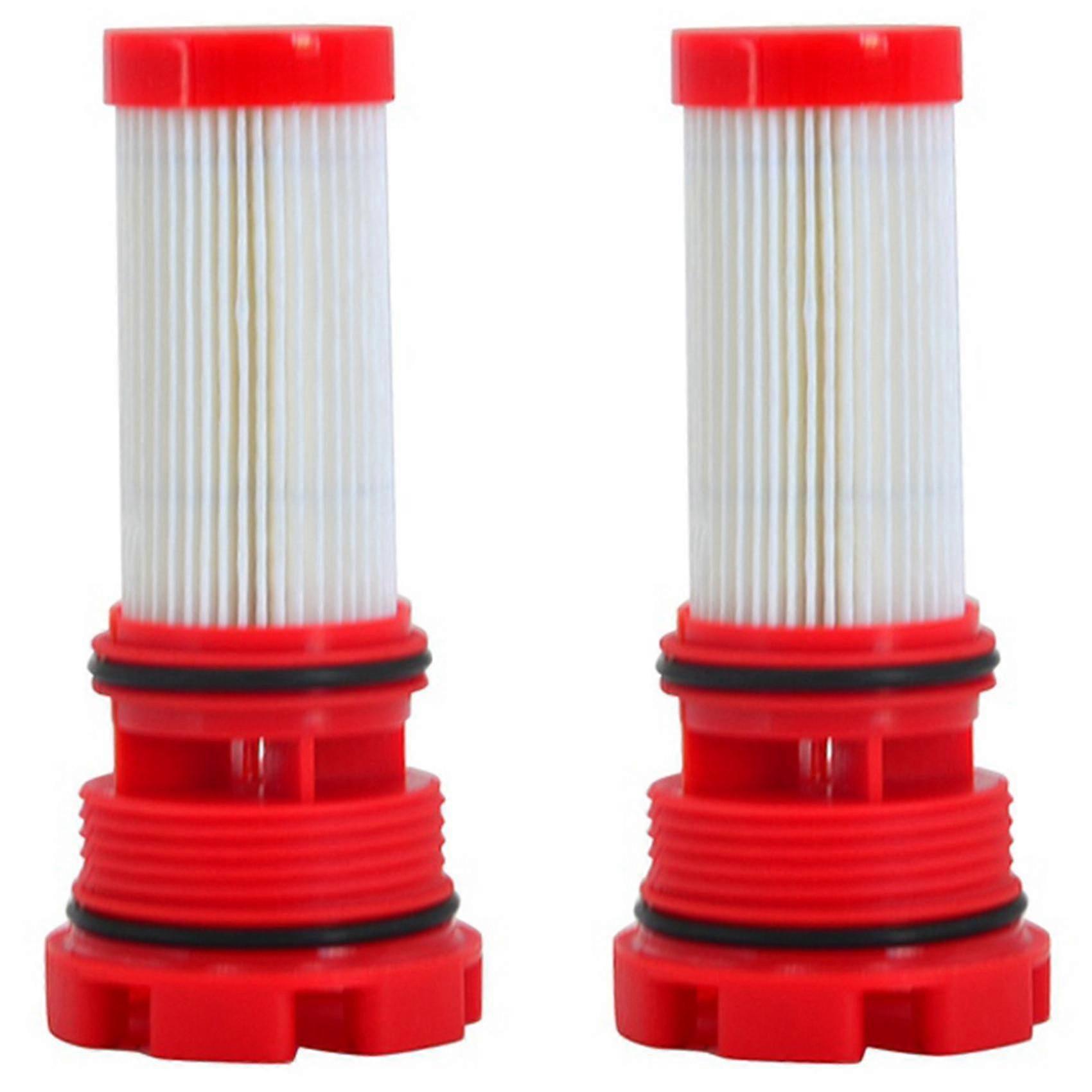 2x New Red Fuel Filter Fit For Optimax/ve Engines