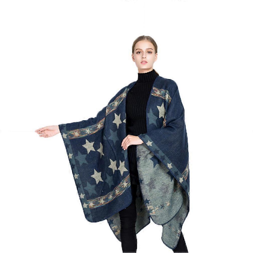 Pashmina Shawl Scarf Pullover Poncho Winter Cardigant for Lady