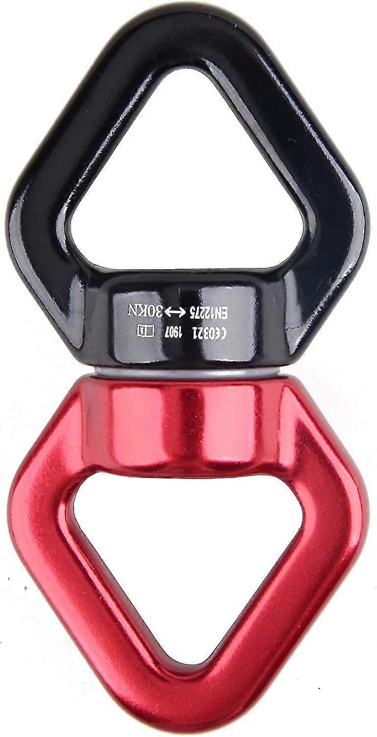 30kn Tree Swing Swivel Spinner, Safest Rotational Climbing Rope Devices Hanging Hook Accessory For Children's Web Tree Swing Setting, Aerial Silks Dan