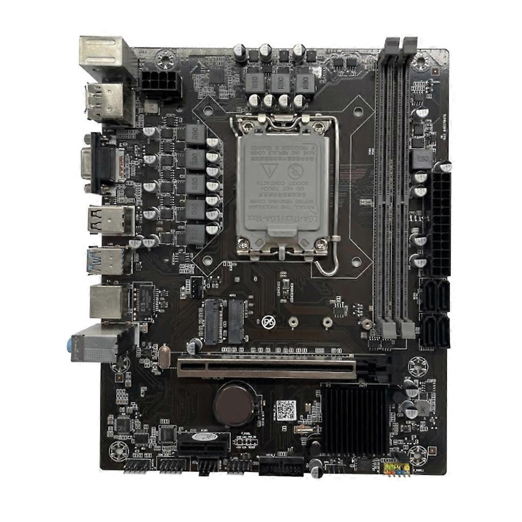 Brand New H610 Desktop Computer Motherboard LGA1700 DDR4x2 1000MB Lan M.2 NVME